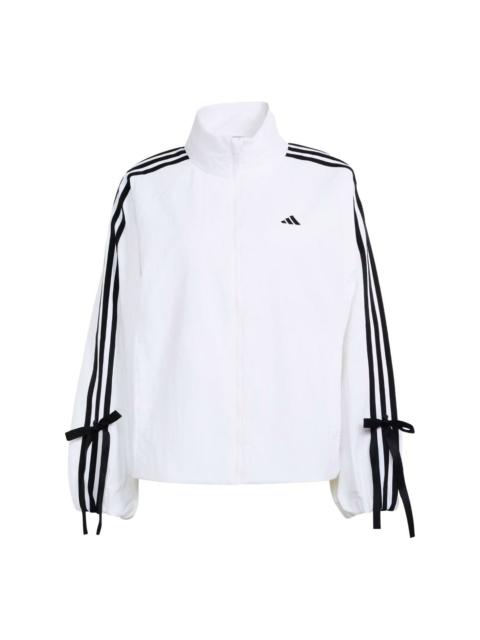 adidas (WMNS) adidas Woven WB Loose Fit Jacket Asia Sizing 'White' LD2934