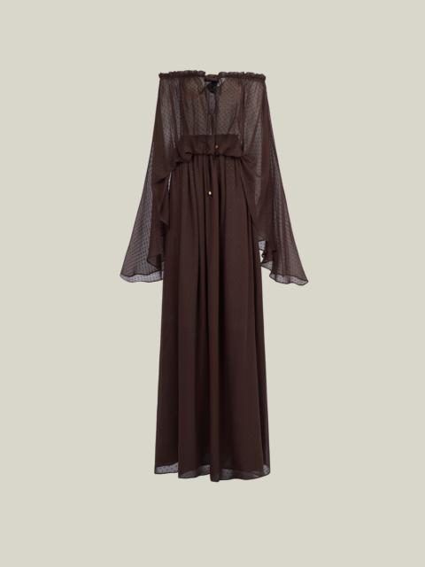 Taller Marmo Ouarzazate Dress in Chocolate