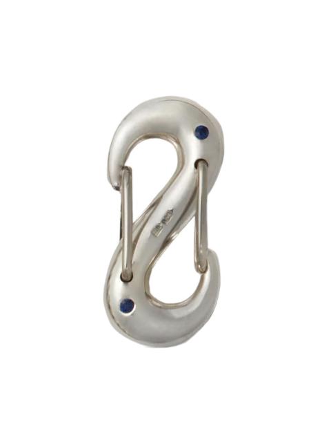 MARLA AARON Blue Sapphire Pushmipullyu Lock
