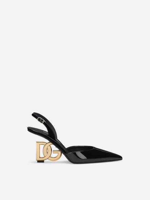 Dolce & Gabbana Patent leather slingbacks