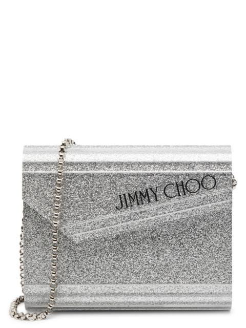 JIMMY CHOO Candy glittered acrylic cross-body bag