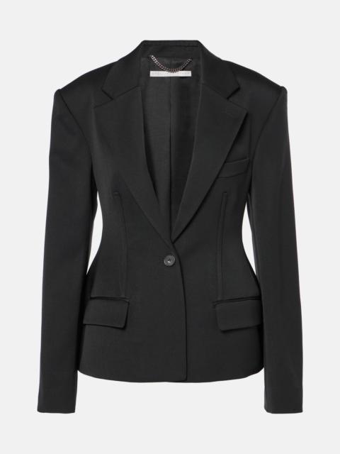 Stella McCartney Single-breasted wool blazer