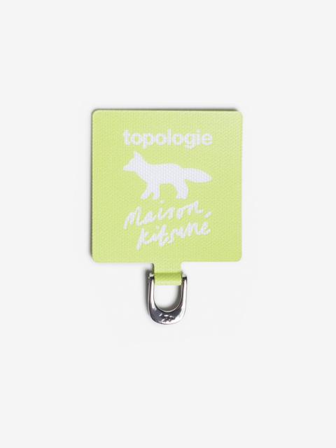 Maison Kitsuné MAISON KITSUNE X TOPOLOGIE PHONE STRAP ADAPTER
