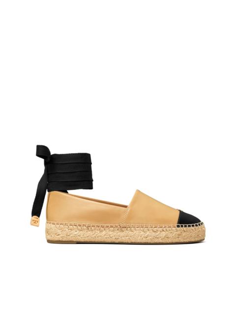 TORY BURCH colourblock espadrilles