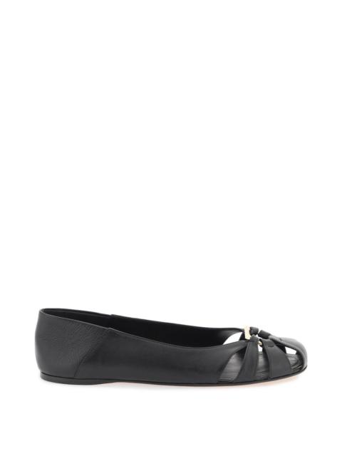 BALLET FLATS WITH