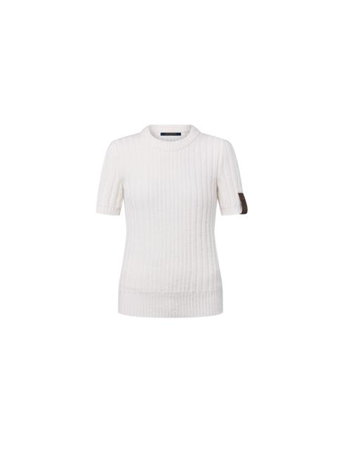 Louis Vuitton Brushed Ribbed Knit Top
