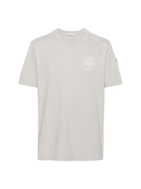 surf-motif cotton T-shirt