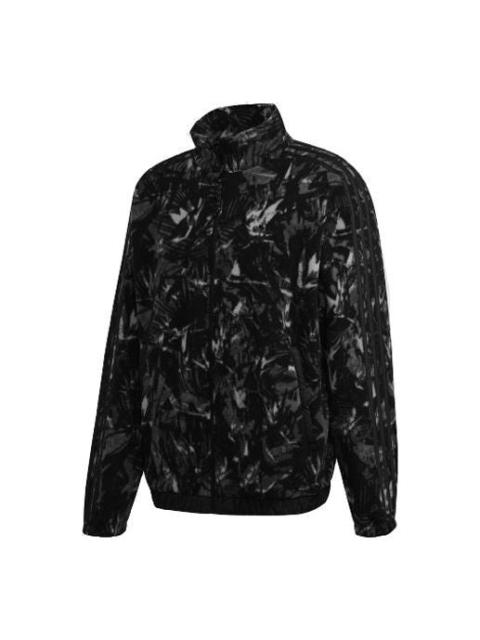 adidas originals Polar Fleece AOP Jacket For Men Black GD0007