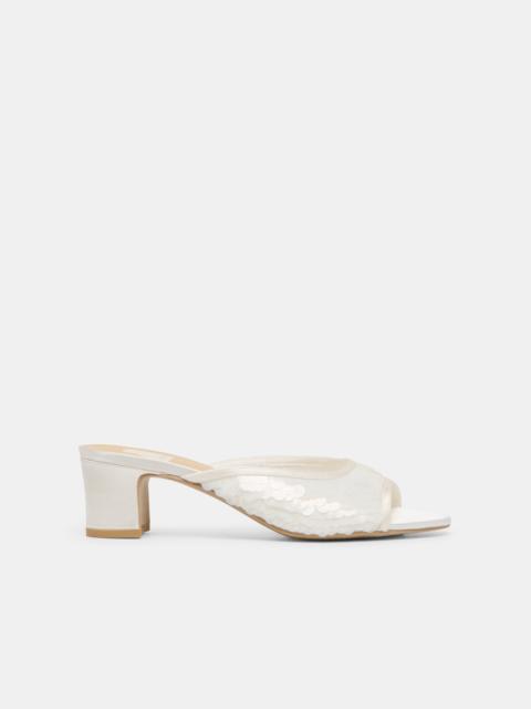 dolce vita INGA HEELS OFF WHITE SEQUIN