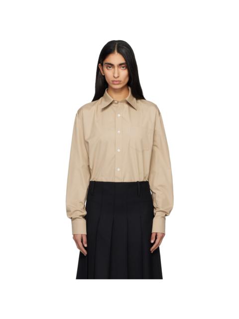A.P.C. Beige Owen Shirt