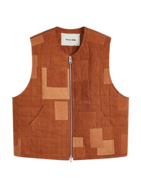 Story mfg. Story mfg. Patchwork Saturn Vest