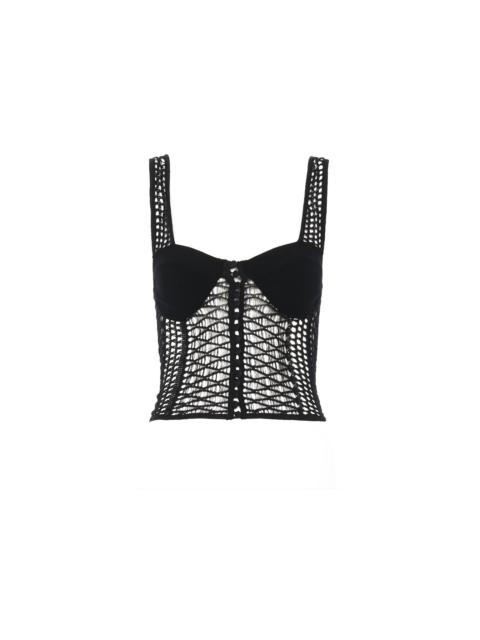 Chloé KNITTED BUSTIER TOP