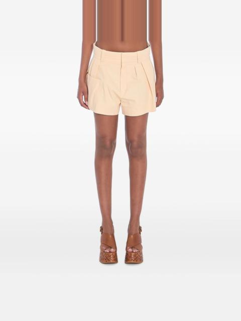 cotton-canvas shorts