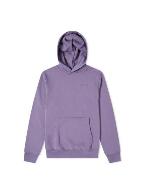 adidas adidas x Pharrell Crossover Logo Hoodie 'Purple' GH4411