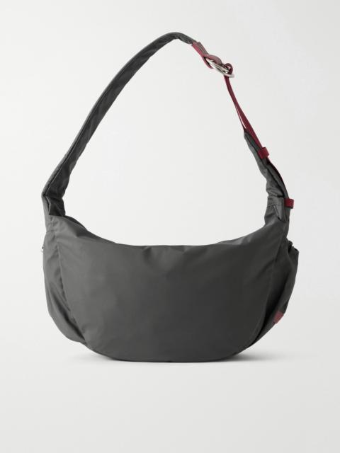 master-piece Ark Leather-Trimmed Shell Shoulder Bag