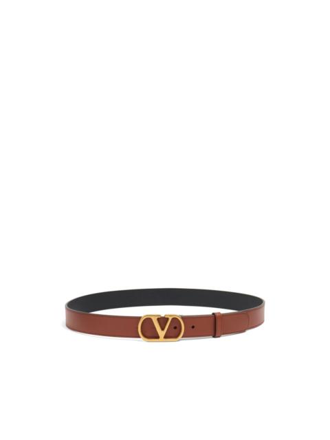 Valentino logo-buckle belt