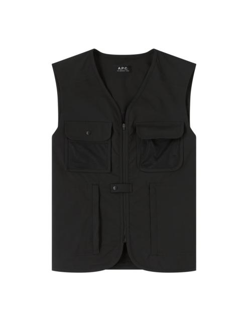 A.P.C. ALBAN SLEEVELESS JACKET