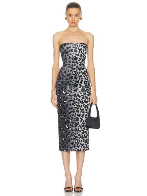 ALEX PERRY Strapless Dress