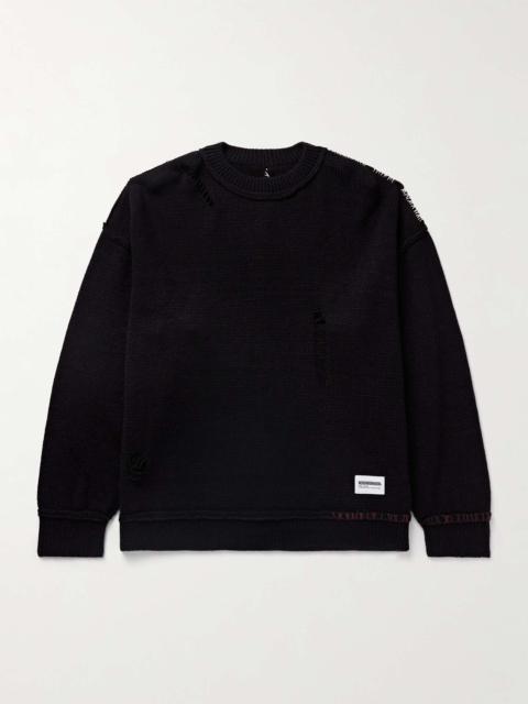 トップス NEIGHBORHOOD PATCHWORK SAVAGE SWEATER 新品 NEIGHBORHOOD PATCHWORK SAVAGE SWEATER