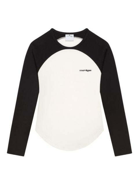 courrèges Circle Contrast T-shirt
