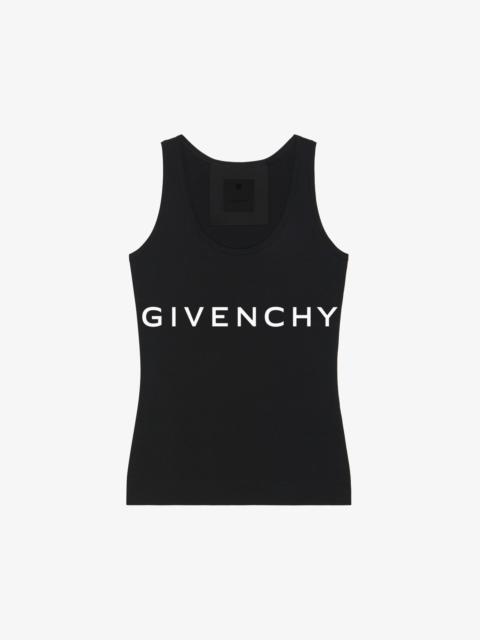 Givenchy GIVENCHY ARCHETYPE SLIM FIT TANK TOP IN COTTON
