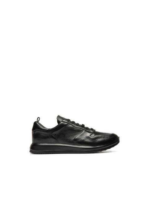 OFFICINE CREATIVE perforated-detail leather sneakers