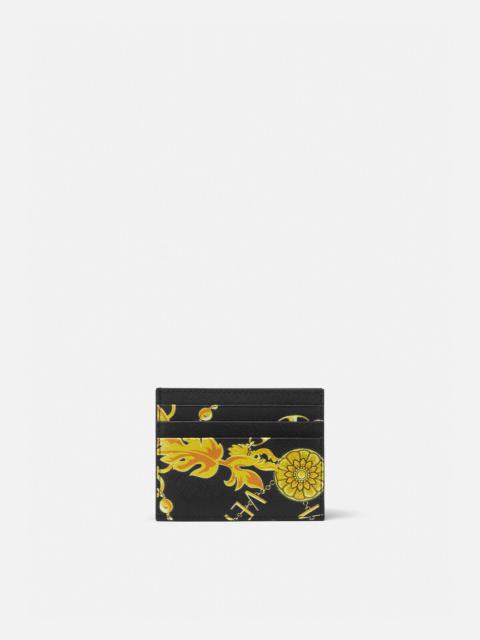 VERSACE JEANS COUTURE Chain Couture Card Holder