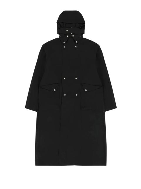 entire studios JACK RAINCOAT BLACK NYLON