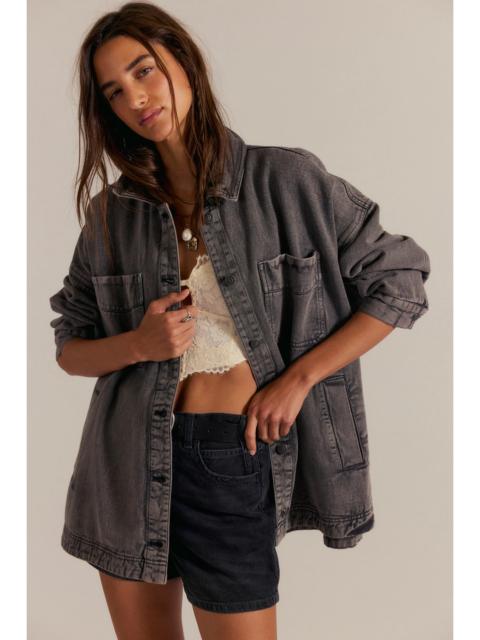 FREE PEOPLE We The Free Madison City Denim Jacket