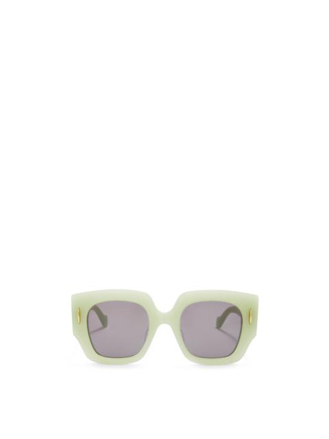 Square Screen sunglasses in acetate