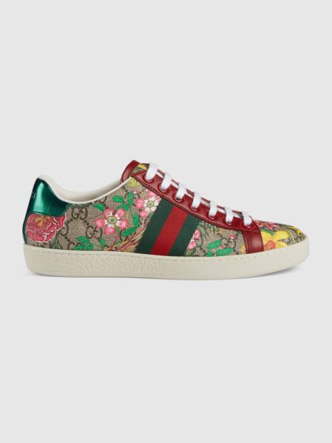 GUCCI Women's Ace GG Flora sneaker