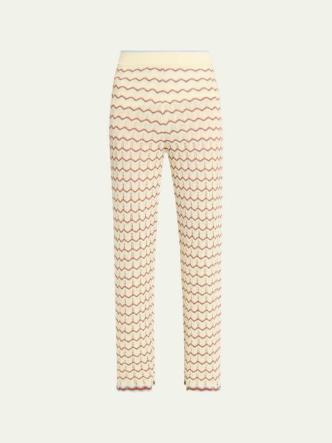 Cara Cara Hunter Crochet Pants
