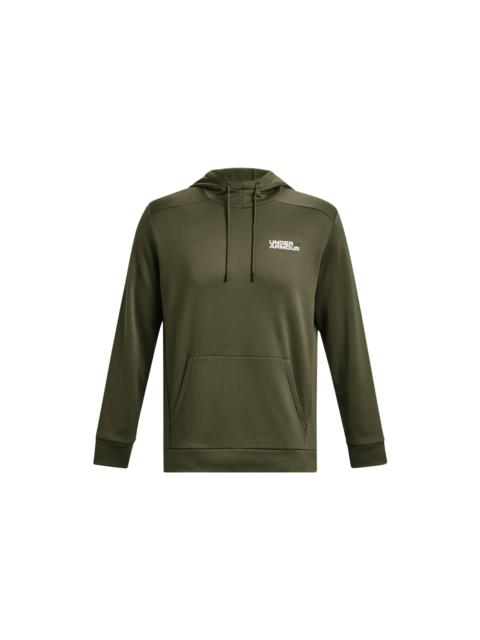 Under Armour Under Armour Fleece Graphic Hoodied 'Olive Green' 1379745-390