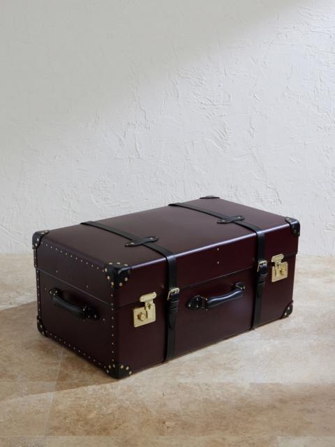 Globe-Trotter Steamer Leather Home Trunk