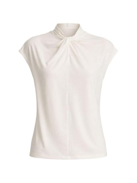 Vince sleeveless twist-neck top