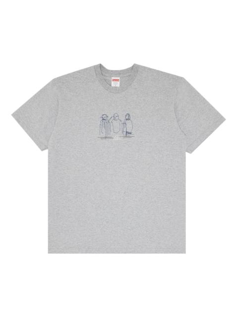 Supreme Three Kings Tee 'Heather Grey'