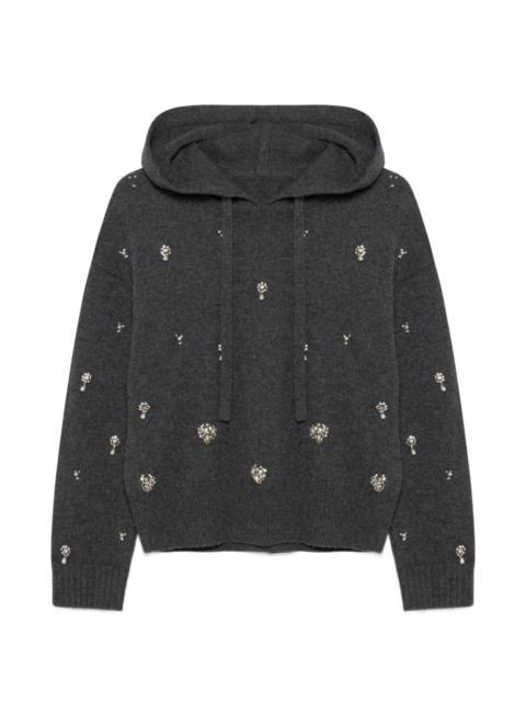 SIMKHAI embellished hoodie