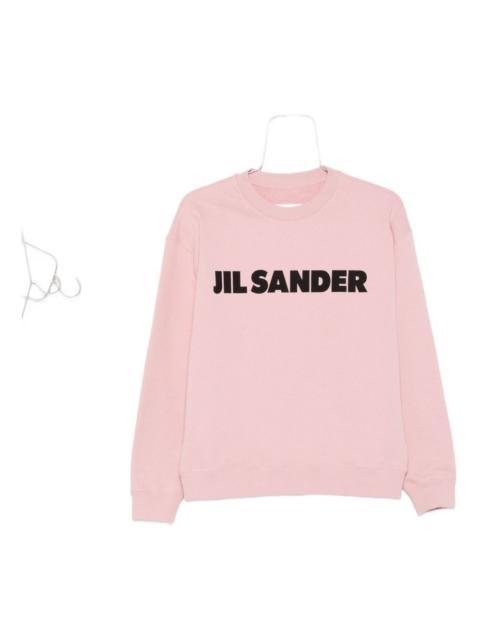Jil Sander 로고 스웨터