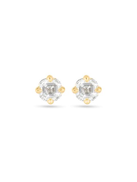 STONE AND STRAND LAB-Created Diamond Essential Asscher Stud Earrings
