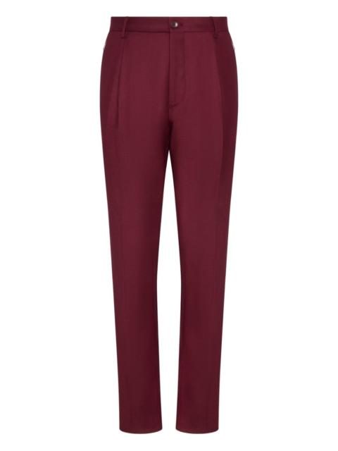 Etro button pleated trousers