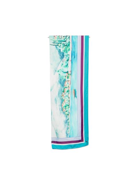 forte_forte Lake Como print foulard
