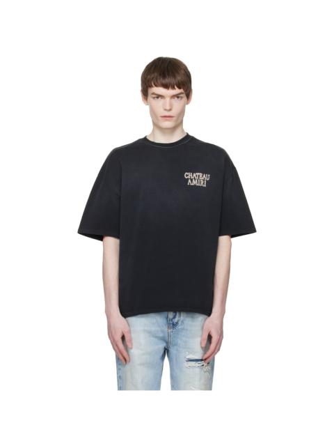 AMIRI Black 'Chateau Amiri' Oversized T-shirt