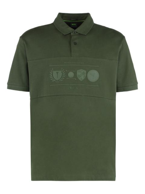BOSS golf-artwork polo shirt