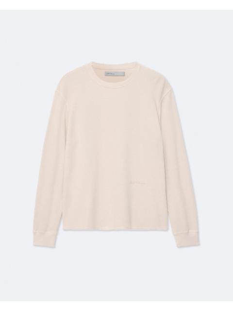 ALLSAINTS RAINE WAFFLE-KNIT LONG-SLEEVE T-SHIRT