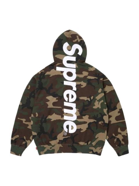 Supreme Supreme SS26 Satin Appliqué Hooded Sweatshirt 'Woodland Camo' SUP-SS26-191-CAM