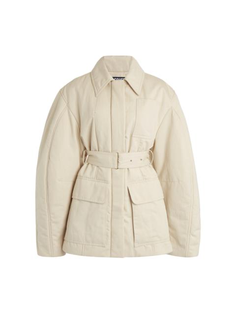 Bari Cotton-Linen Jacket neutral