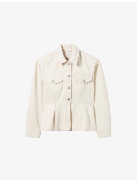 Claudie Pierlot Long-Sleeved Denim Jacket