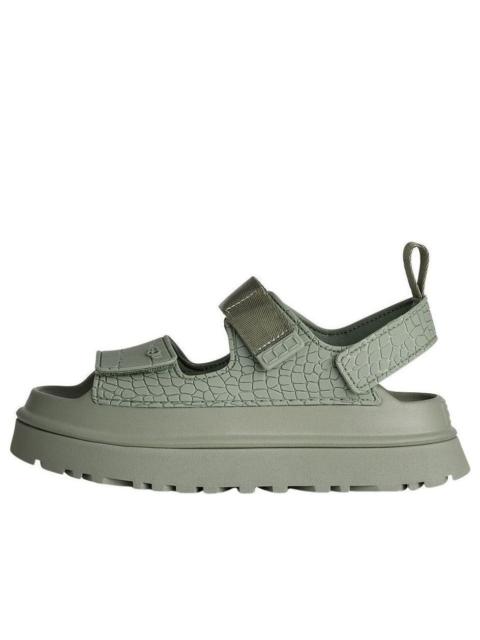 UGG (WMNS) UGG GoldenGlow Embossed Sandals 'Artichoke' 1175311-ART