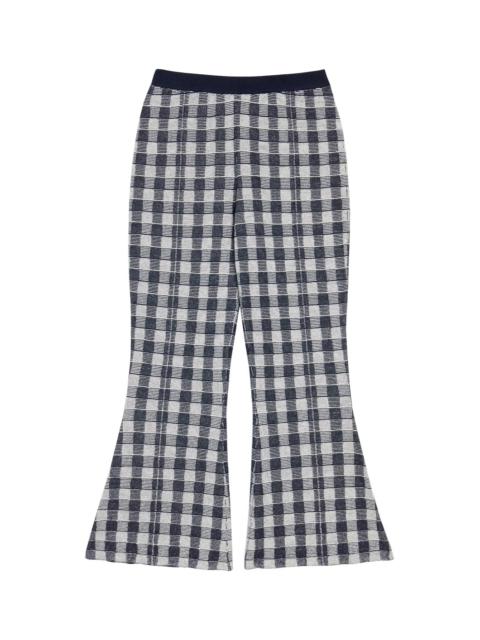 GUEST IN RESIDENCE GINGHAM FLARE PANT