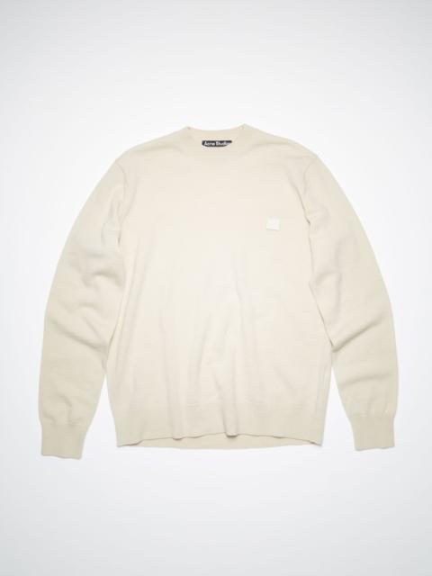 Acne Studios Crew neck sweater - Cream beige